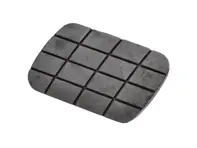 Patin de pédale de frein en caoutchouc. Porsche 986 Boxster / 996 Carrera / Boîte de vitesses Turbo Tiptronic (1997-2005) - 99642321203