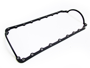 Oil sump gasket. Porsche 924S / 944 / 968 - 94410120502, 71-26036-00, 712603600, 94410120504