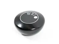 Rennline-A/C-Temperaturreglerknopf aus Billet-Aluminium. Porsche 911 1974 - 1989 - 91161314100