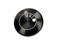 Bouton de contrôle de température A/C en aluminium usiné Rennline. Porsche 911 1974 - 1989 - 91161314100