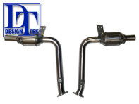 Exhaust Catalytic Converter Pipes Sports for Porsche Boxster 986  DesignTek - 99611302111, 99611302112, 996113021AX, 99611302502, 99611302503, 996113025AX, 99611302504, 996113025BX, 99611302211, 99611302212, 996113022AX, 99611302602, 99611302603, 996113026AX, 99611302604, 996113026BX
