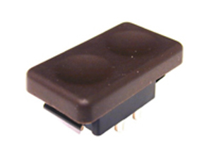 Fensterschalter, braun. Porsche 924 / 944 - 47795962201C, 47795962289S - URO-002894, URO-002895