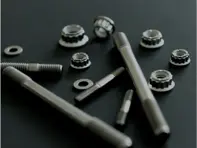 Carter moteur à travers le jeu de boulons, en titane. Porsche 911 / 964 / 993