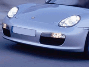 Le pare-choc avant. Porsche Boxster 987 2.7L (référence OE 98750519100 / 98750519101) - 98750519100, 98750519101