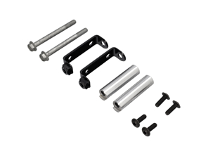Kit de fijación cinturón arnés de seguridad de 6 puntos. Porsche 981 Caimán GT4 / 718 Caimán GT4 - 98180301680, 98180301580