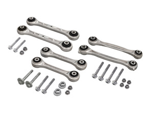 Control arms SET OF 6 & bolts Rear, Upper. Porsche 991 / 992 Carrera / 992 Turbo - 9P1505237B, 99133106104, 9P1501529A, 9P1505397A