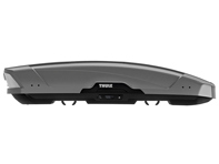 Roof Box Thule Motion XT Sport 300L Titan Glossy for Porsche Cayenne / Panamera / Macan / Taycan / 991 / 992 / 997 / 996 - 629600, 95804400025, 95804400026