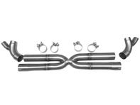 Scarico da corsa X-pipe. Porsche 991Turbo - P991.20.4080