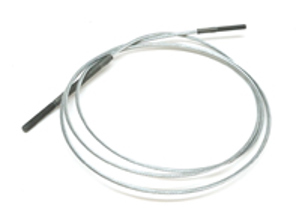 Koppelingskabel. Porsche 356 B-T6 / 356 C - 64442340101, 424050, 313 09 366 03 22