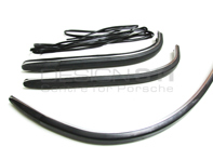 Front & Rear bumper rubber and moulding set. Porsche 911 1965 Onwards - 90150504650, 90150504651, 90150504551