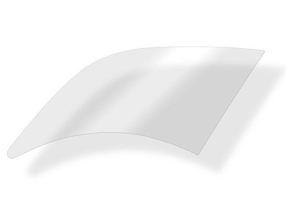 Steinschlagfolie. 1/4 Panel-Aufkleber hinten. Porsche 993 - 993559325043YK, 993559326043YK