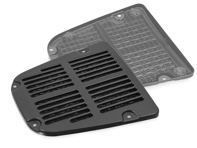 Copertura ventilata del tunnel posteriore. Porsche 911 1965 – 1973 con riscaldatore Webasto - 90150407531, 3162-4
