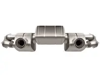 Pot d'échappement Akrapovic Slip-On Race Line Titane pour Porsche 718 Cayman GT4 / Spyder - OPF/GPF 02/2020>> - 982251053F, 982251053H, 982251053K