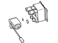 Evaporatore con valvola di espansione per batteria ibrida. Porsche Panamera 970 MK II - 97057348100