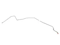 Brake line, rear right. Porsche 986 Boxster - 98635519012, 98635519011, 98635519010, 98635519009, 98635519008, 98635519007