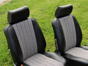 Restaurierungskit für Vordersitze (2 Sitze). Porsche 911 1966-73