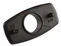 Targa-Dach-Vorderschloss-Rosette. Porsche 911 1970-86 - 90156529946, 90156529945, 1688001600 - 1688001600