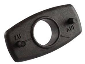 Rosace de serrure avant de toit Targa. Porsche 911 1970-86 - 90156529946, 90156529945, 1688001600 - 1688001600