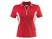 Porsche Women's golf polo shirt, Red - WAP74300S19