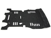 Underbody trim, Front. Porsche 95B.1 Macan - 95B863821B, 95B863821A - 95B 863 821 B