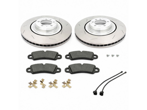 Brake disc rotor kit Front. Porsche 971 Panamera Turbo V8 4.0L 4WD / 4S E-Hybrid (410mm disc) - 971615301D, 971615302D, 971615301R, 971615302R