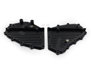 Billet aluminium timing chain covers. Porsche 911 - 93010506410, 93010506308, 93010506401, 93010506411, 93010506301, 93010506312, 93010506402, 93010506302, 93010506403, 93010506303, 93010506404, 93010506304, 93010506405, 93010506305, 93010506406, 93010506306