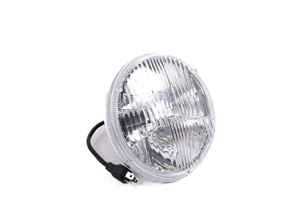 LED headlamp7 inch from Rennline for LHD. Porsche 911 / 914 / 356 / 924 / 944 / 968 / 928 - 477941771B, 94463191000, 94463191105, 94463191001, 92863110103, 91463110600, 91463116300, 99963110890, 64463110530 - EL106 CLASSIC, EL106 MODERN, EL106 YELLOW, EL106