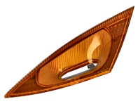 Insert headlamp Amber WITH WASHER. Porsche 986 / 996 - 99663103501, 99663103601