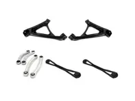 Ensemble de bras de suspension arrière. Porsche 955/957 Cayenne - 95533104532, 95533104531, 95533104530, 95533104710, 95533104900, 95533105000, 95533101812, 95533101811, 95533101712, 95533101711 - URO-012601, 1150201270, 1150201280, 211712, 211713