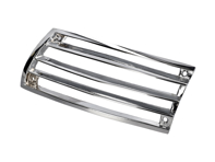 Rejilla de bocina - Metal cromado Porsche 911 / 912 1965-66 (versión de 4 orificios para tornillos) - 90155943121, 90155943221, 90155943123, 90155943223, PCG55943123, PCG55943223