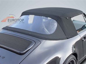 Komplettes Cabrioverdeck mit klarer Heckscheibe. Porsche 911 / 964 - 91156105101101, 91156105101102, 91156105101103, 91156105101107, 91156105101301, 91156105101303, 91156105101304, 911561051016HA, 911561051017JW, 911561051017MH, 911561051013WW, 911561051019LW, 911561051012XW, 911561051013ZL