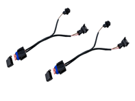 Fusibles en ligne pour moteurs de ventilateur de chauffage de plancher. Porsche 911 1983-86 - 91162404302, 91162404301, 91162404300, 911624043BX, 91162404402, 911624022BX