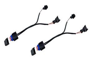 Fusibles en ligne pour moteurs de ventilateur de chauffage de plancher. Porsche 911 1983-86 - 91162404302, 91162404301, 91162404300, 911624043BX, 91162404402, 911624022BX