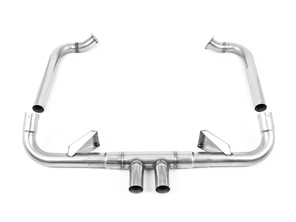 Milltek Sportauspuff Endschalldämpfer mit Titan-Endrohrblenden. Porsche 718 Boxster GTS / Cayman GTS - 982251052F, 982251052E, 982251052G, 982251052J, 982251051D, 982251051K, 982251051F, 982251051G, 982251051J, 982251051L, 982251052L - SSXPO137