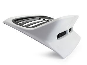 Hinterer Ducktail / New Singer DLS-Stil (inklusive Grill). Porsche 911