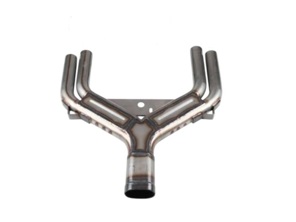 Kit di eliminazione silenziatore posteriore scarico racing. Porsche 356 Carrera 1.5ltr - 547 54018, 547 540181, 54754018, 547540181 - 1620101410