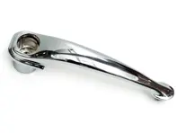 Door handle (outer), Chrome. Porsche 356B / 356C - 64453106111, 64450106101, PCG53106100, 64456106101 - CB.017.001, 1687100206, 9154