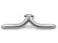 Tuyau en Y à haut débit pour plénum d'admission en aluminium. Porsche 997.2 Turbo IPD - 97501, 99711064674, 99711004672