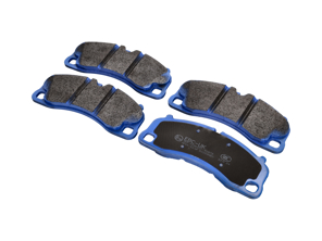 Plaquettes de frein EBC bleues "street and track" Avant. Porsche 991 / 992 / 718 / Cayman GT4 - 99135194784 - DP52206NDX