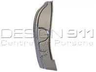 Poteau de serrure de porte. Porsche 356A T2 - P128T2L, P128T2R, PP128T2L, PP128T2R, 64450204100, 64450204200
