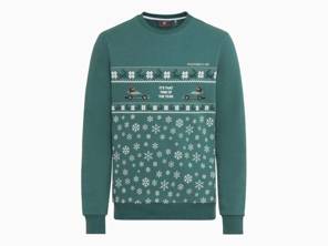 Unisex Sweatshirt, Grün - Weihnachtsthema