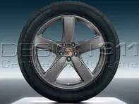 Llantas de aleación Macan Sport Classic de 19' y neumáticos de verano Original Porsche - 95B04460204, 95B601025BKOB5