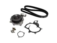Wasserpumpe, Keilriemen und Thermostat-Kit. Porsche 996 Turbo / 996 GT3 - 99610601175, 99610601172, 99610601173, 99610601174, 99610601177, 99610601176