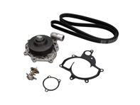 Wasserpumpe, Keilriemen und Thermostat-Kit. Porsche 996 Turbo / 996 GT3 - 99610601175, 99610601172, 99610601173, 99610601174, 99610601177, 99610601176