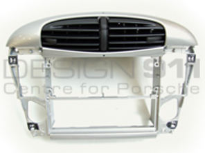 Centre Air Vent In Arctic Silver. Porsche 996 >>2001 - 9965529691692T