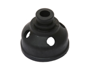 Capuchon en caoutchouc du bouton de klaxon du volant. Porsche 911/912 / 914 / 356 - 90134782301 - URO-008836, STG11.1.108, 911820/00, 1645600100