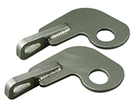 Kit de montaje de cinturón de regazo con clip Brey Krause para deslizadores OEM. Porsche 991 / 997 / 981 Boxster / 981 Caimán - R9006, R-9006
