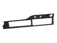Armaturenbrett-Radio und Heizpaneel-Einfassung. Porsche 964 / 993 Linkslenker - 9645524790005T