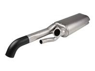 Exhaust muffler / silencer rear box. Porsche 930 Turbo 1975-77 - 92202S, 92.202S, 1620608800, 93011102504, 93011102502 - 92.202S, 1620608800