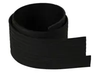 Door threshold side sills protectors black rubber. Porsche  356 A/B/C - 64455111500, 64455111600, 1689804200, 1689804200 - 644.551.115.00, 1689804200